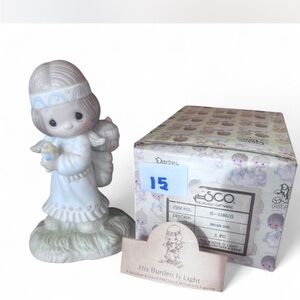 Precious Moments ‘His Burden is Light’ Figurine in excellent condition